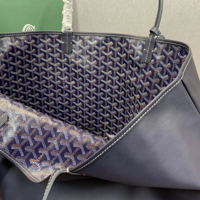 Goyard Navy Blue Anjou GM Tote bag product view 4
