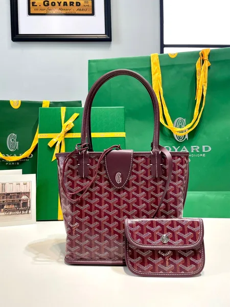 Goyard Anjou Mini in Burgundy Bag product view 2
