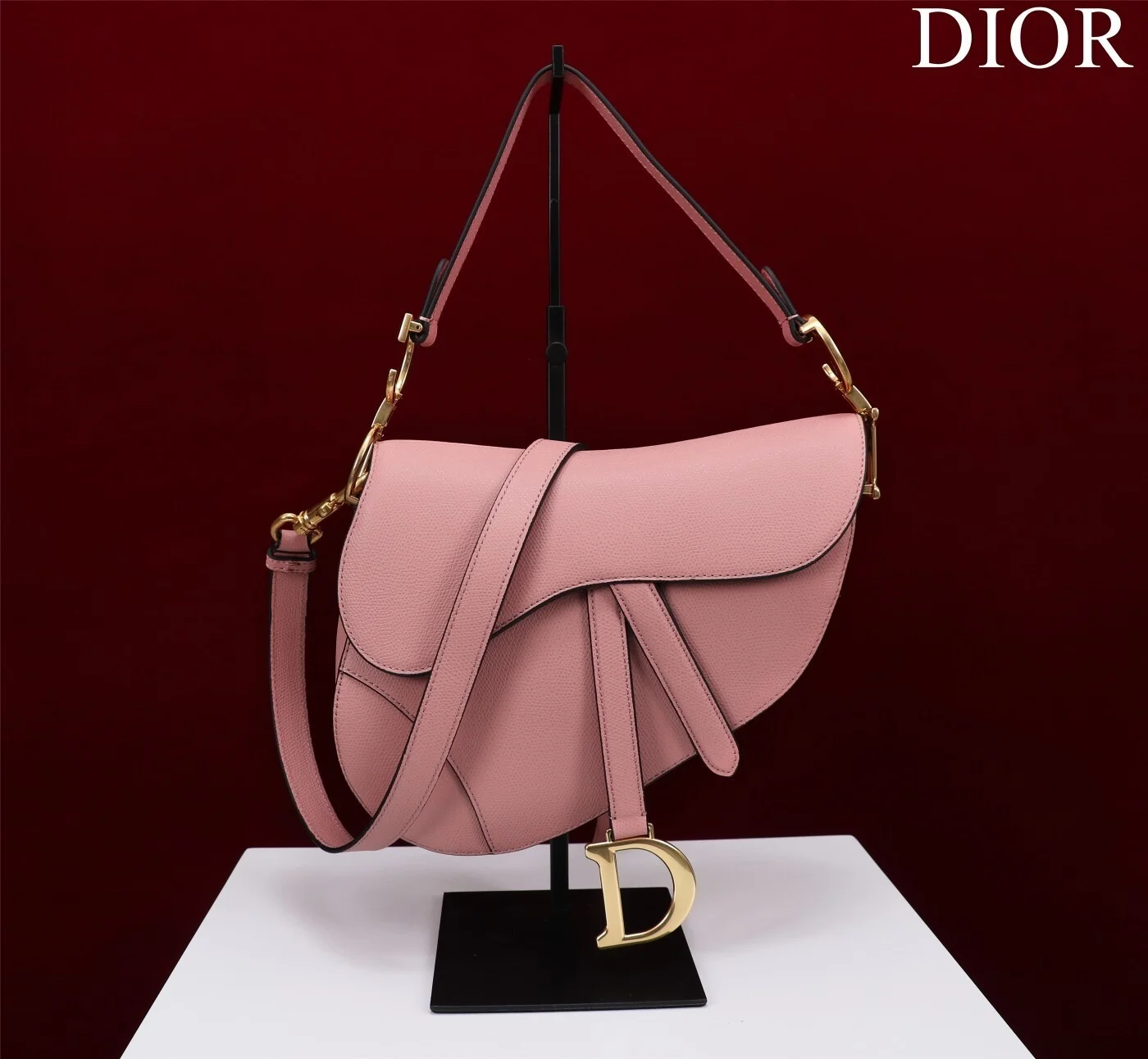Dior Saddle Pink Bag product view 1