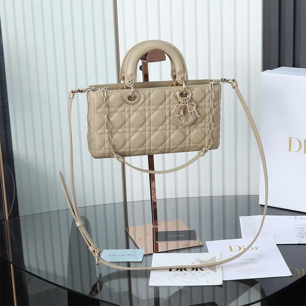 Dior Medium Beige Lady D-Joy Bag product view 1