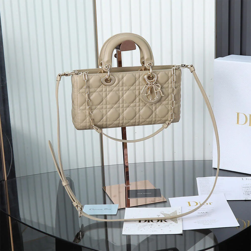 Dior Medium Beige Lady D-Joy Bag product view 1