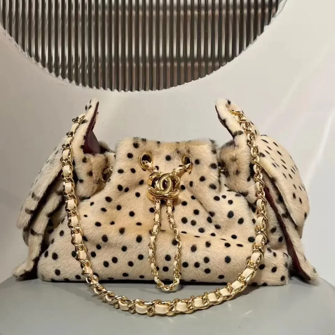 Chanel 25 Mini Cheetah Print Pony Hair Métiers d’art Collection Bag product view 1