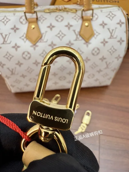 Louis Vuitton Speedy Soft 30 Lucky bag in Monogram Dune canvas product view 6
