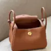 Hermès Lindy 26 Brown Gold Hardware Bag product view 4