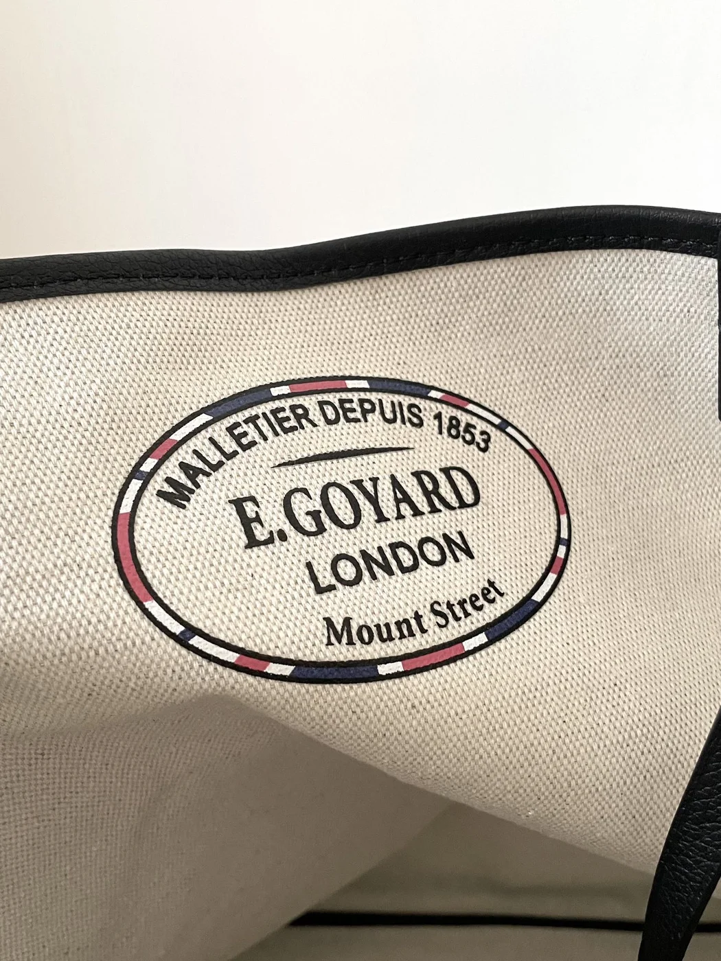 Goyard Black Goyardine Saint Louis PM Leather Bag product view 7