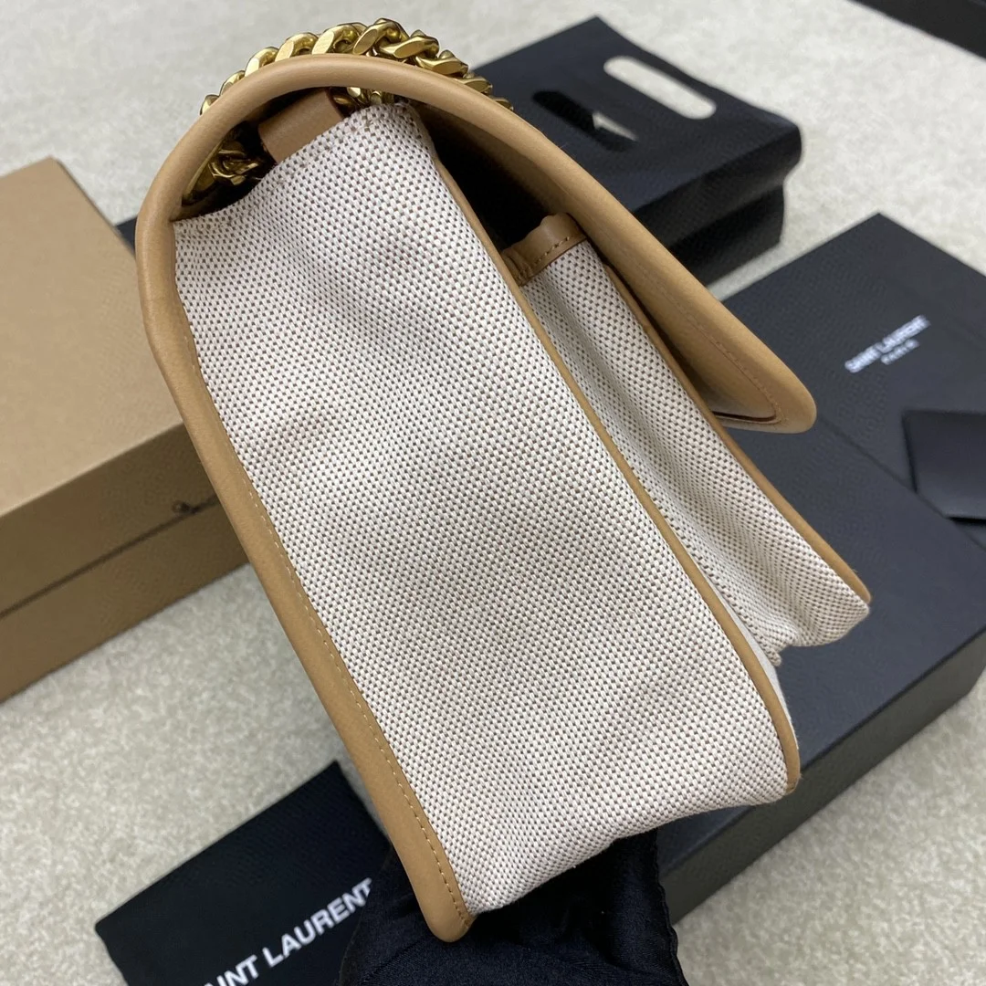 Saint Laurent Yves  Niki Bag Natural Canvas product view 3