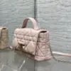 Dior My Dior Mini Bag in Soupir Pink Cannage Lambskin product view 4