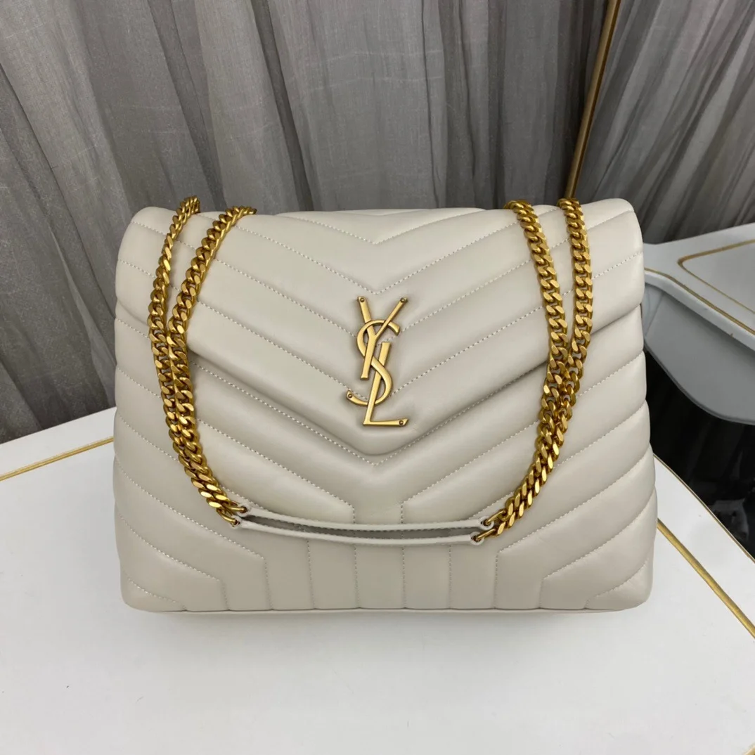 Saint Laurent Sm Loulou Monogram Quilted Leather Bag product view 1