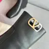 Valentino Women Black Leather Ankle Boots product view 2