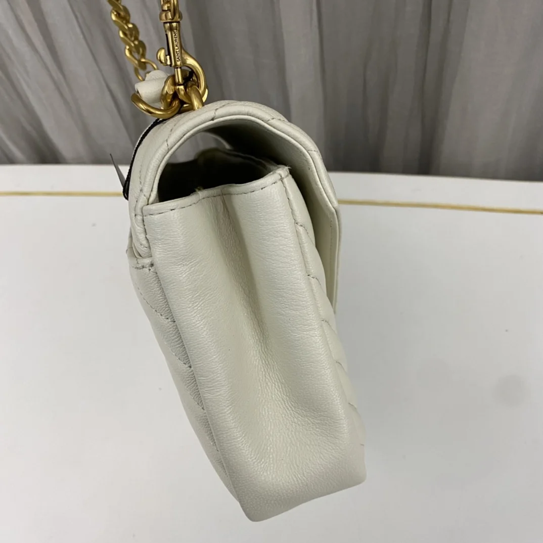 Saint Laurent Medium College Leather Cross Body Bag product view 3