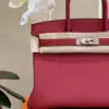 Hermès Birkin 30 Burgundy Palladium Hardware Bag product view 5