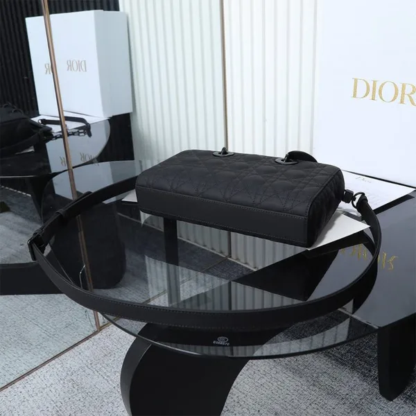 Dior Black Medium Lady D-Joy Bag product view 4
