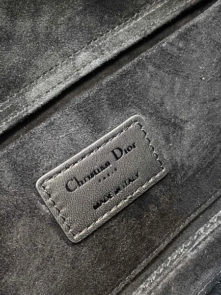 Dior D-Joy Premium Black Handbag With Star Studs 26 cm product view 8