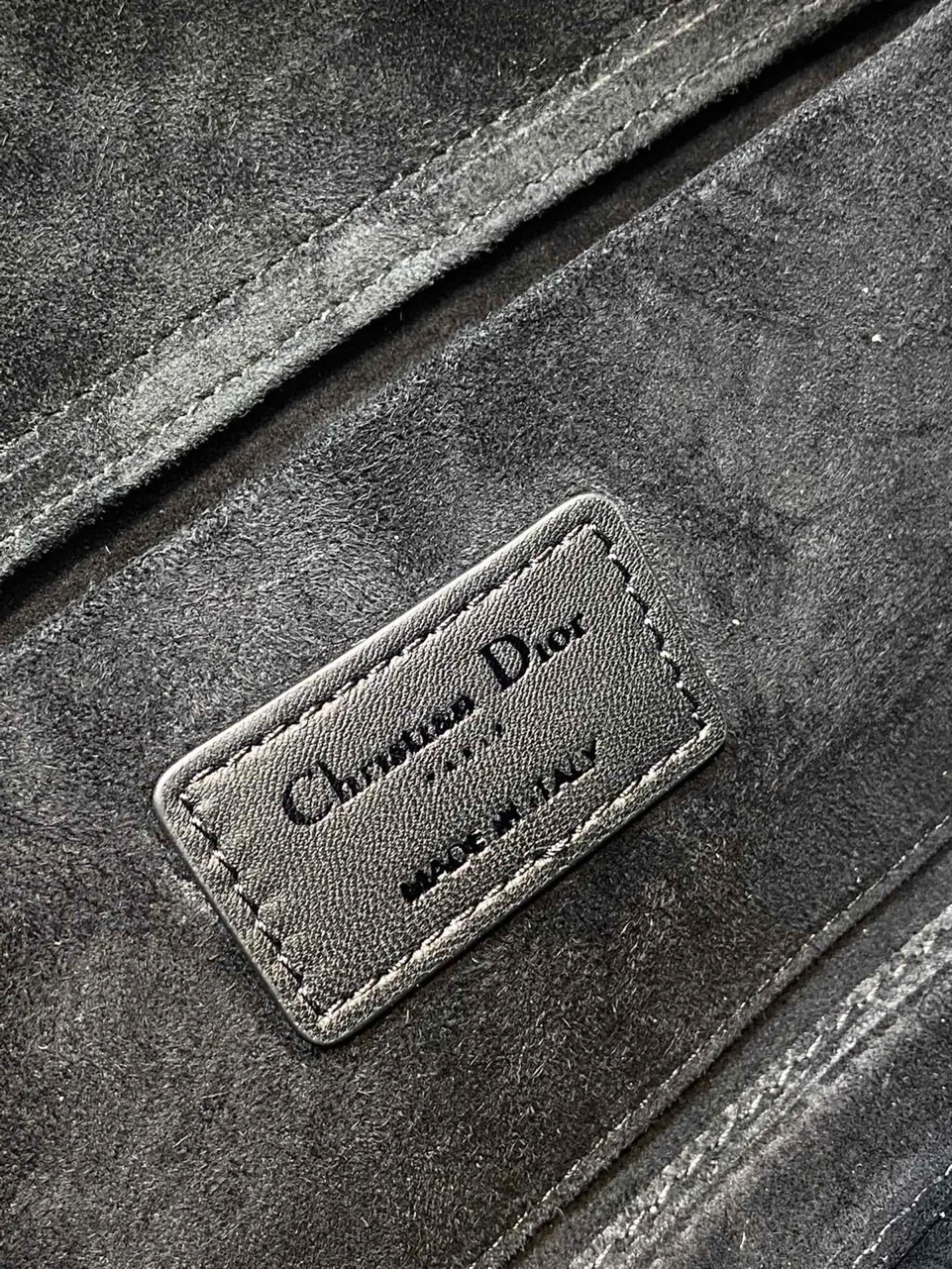 Dior D-Joy Premium Black Handbag With Star Studs 26 cm product view 8