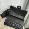 Chanel Classic Flap Medium Lambskin Silver Hardware Bag product view 6