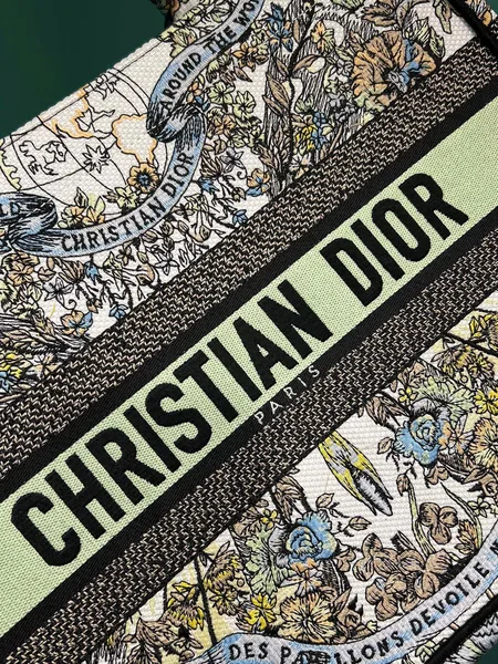 Dior Book Tote Women’s Handbag Embroidered Fabric Size 36 cm product view 5