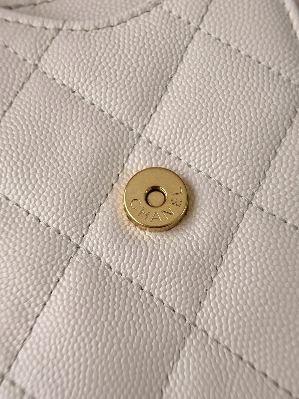 Chanel 25 Mini Size Beige With Gold Hardware Bag product view 6