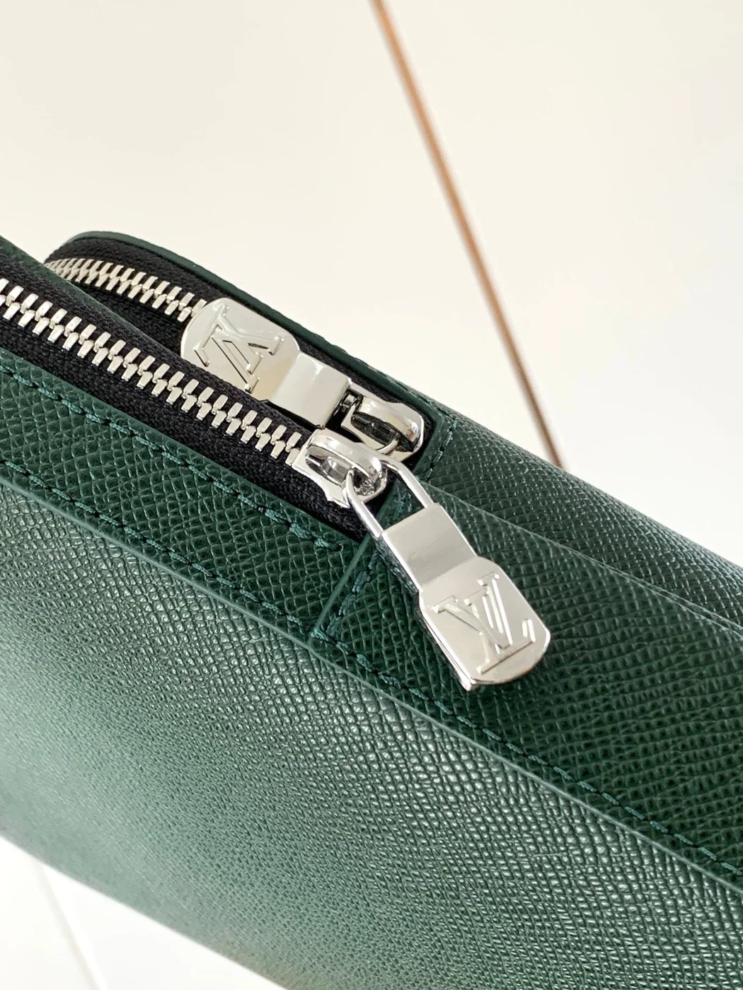 Louis Vuitton Avenue Slingbag 31 In Dark Green Taiga Leather Bag product view 8
