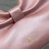 Dior Bow Bag Pink Lambskin product view 5