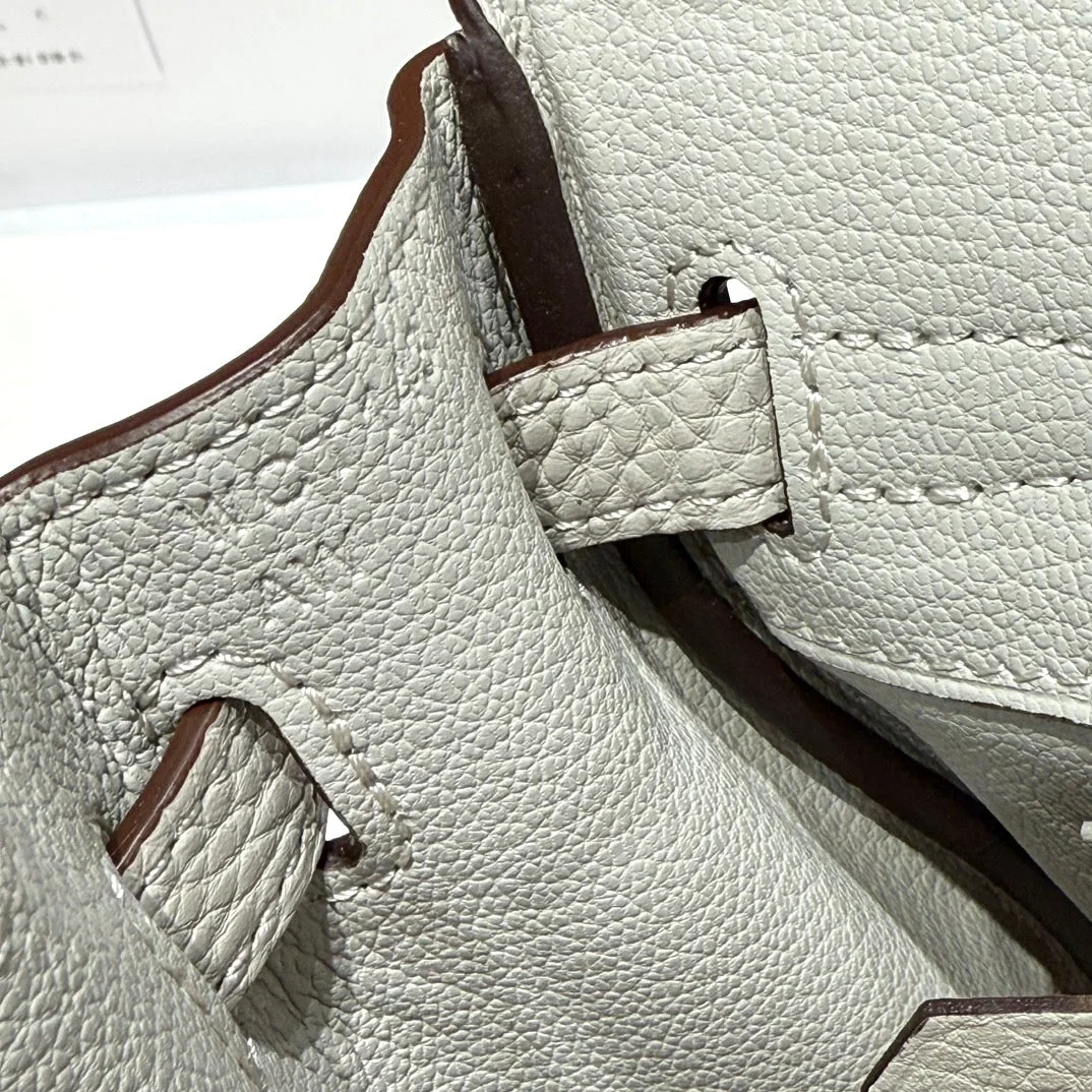 Hermès Birkin 25 cm Beige Togo Leather Gold Hardware Bag product view 6