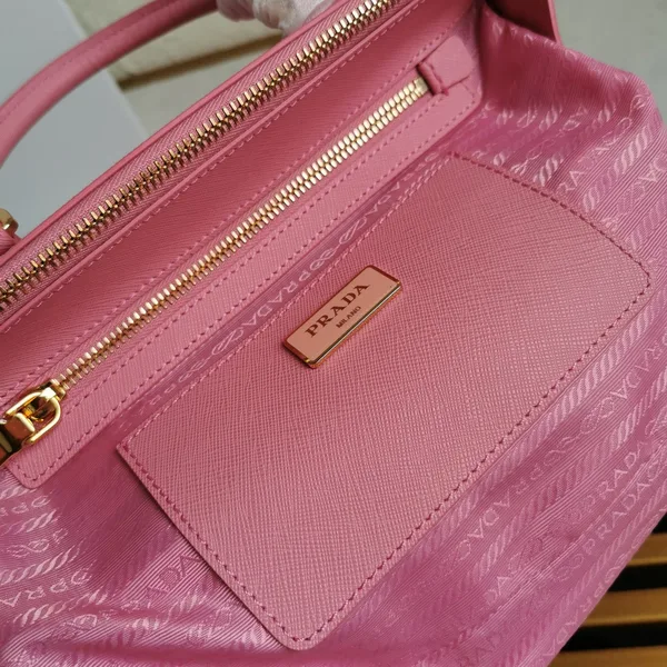 Prada Medium Galleria 28 Pink Saffiano Leather Bag product view 5