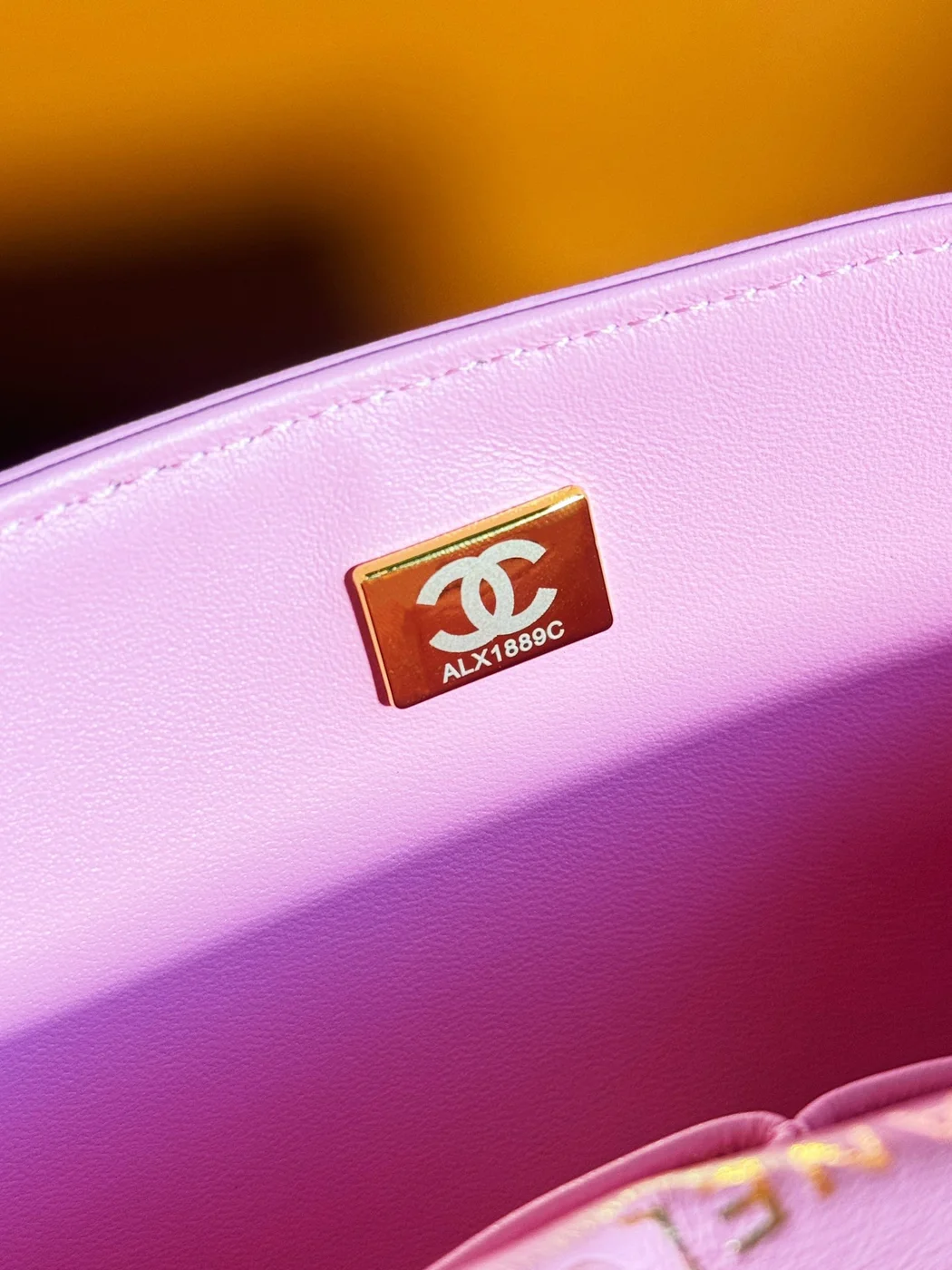 Chanel Mini Rectangular Flap Bag Pink, White and Black product view 8
