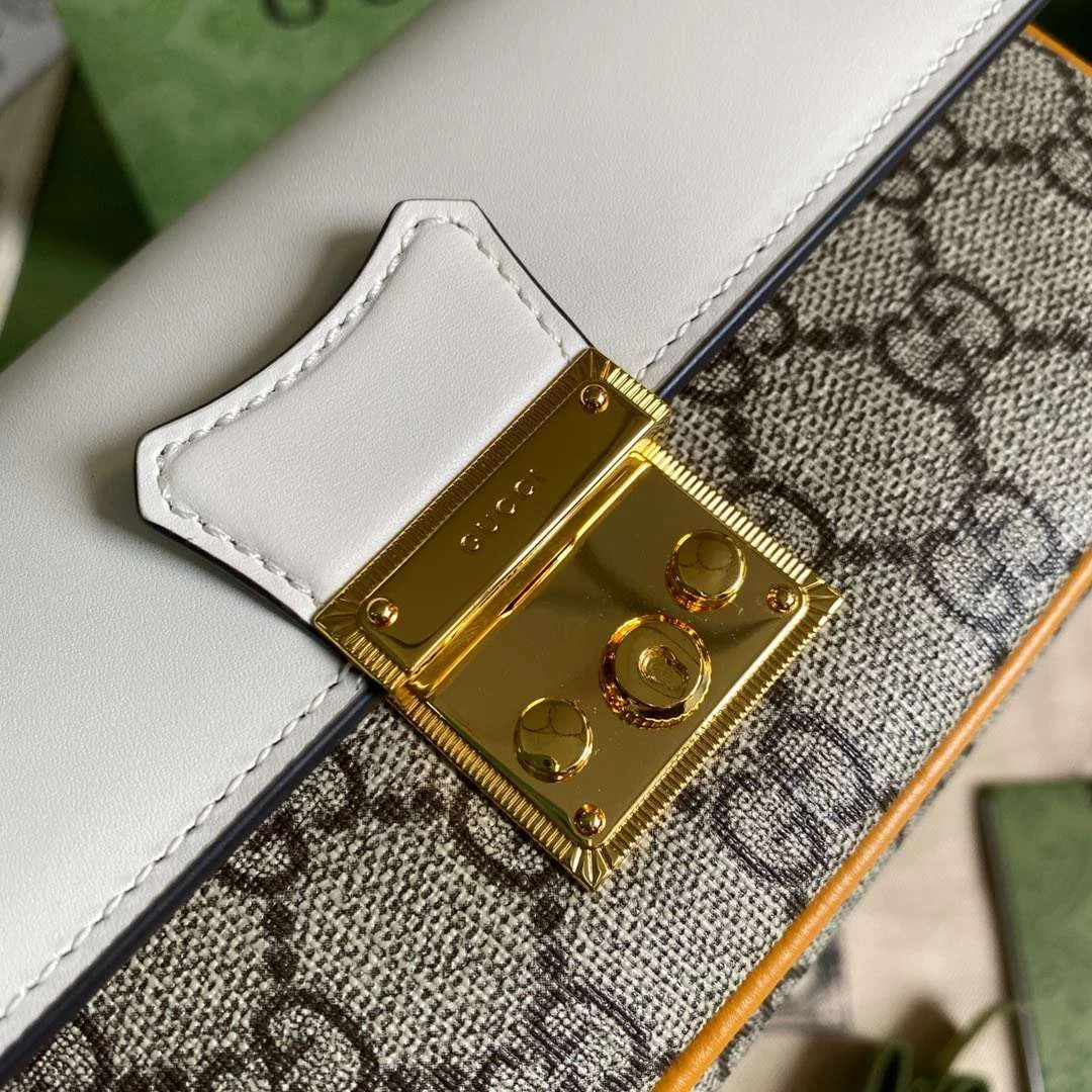 Gucci Clutch Women’s Crossbody Bag with Monogram Pattern 19x10cm product view 6