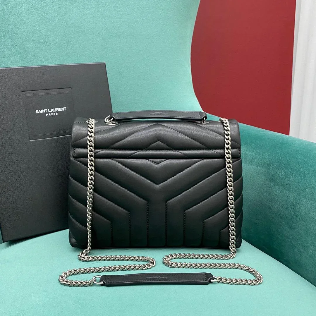 Saint Laurent Loulou Small with Silver hard Bag product view 2