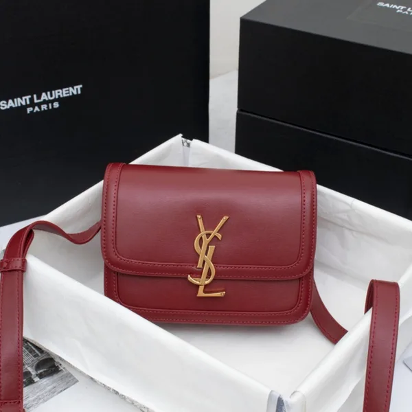 Saint Laurent Solferino Small Leather Satchel Shoulder Bag product photo