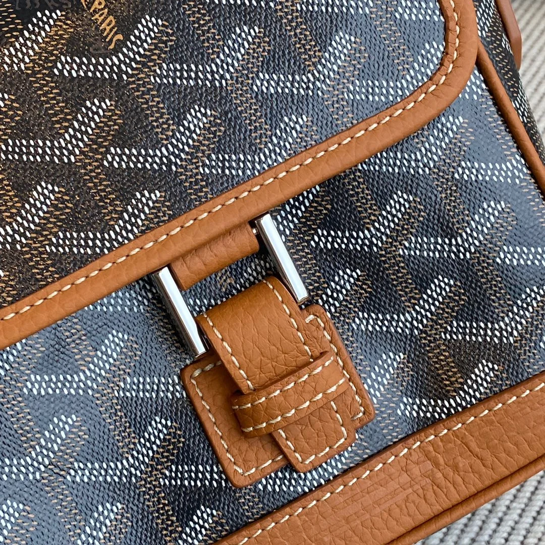 Goyard Black Coated Canvas Mini Cross-Body Bag product view 8