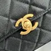 Chanel Handle Woman’s Handbags Demi Lock Gold With Leather 19 cm product view 5