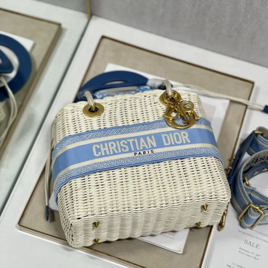 Dior Lady  Wicker Bag product view 4