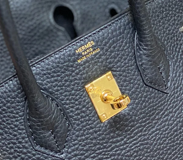 Hermès Birkin 30 cm In Black Togo Leather Gold Hardware Bag product view 6