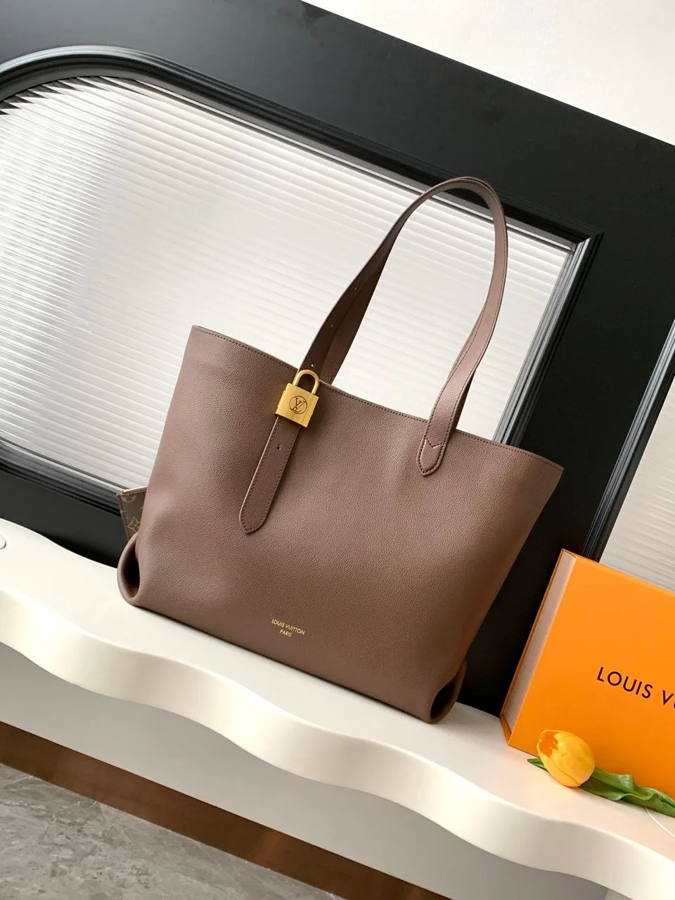 Louis Vuitton Low Key Cabas MM Chocolate Color Bag product view 1
