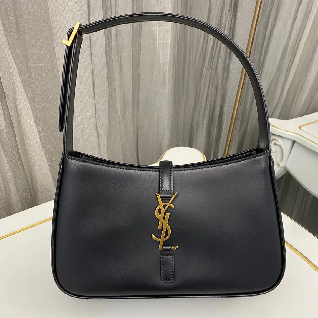 Saint Laurent le 5 a 7 mini hobo bag – Black product view 1