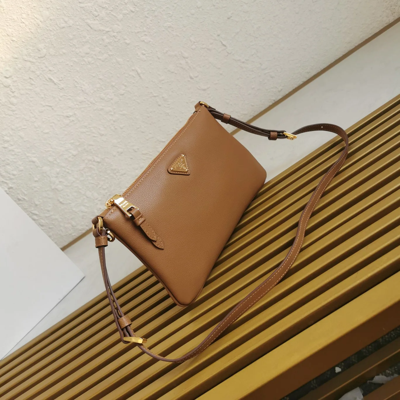 Prada Leather Shoulder Bag product view 3