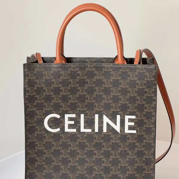 Celine Tote Triomphe Canvas Handbag 28x32cm product view 1