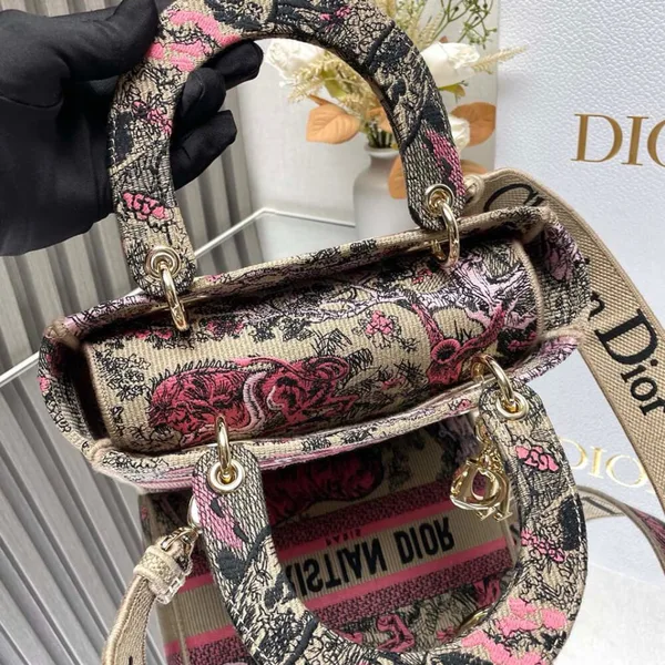 Dior Medium Dioriviera Lady D-Lite Bag product view 5