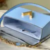 Louis Vuitton Twist Woman’s Blue Handbags 24 cm product view 6