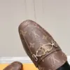 Louis Vuitton Women Brown Leather Mules product view 6