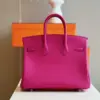 Hermès Birkin 25 Pink Togo leather Palladium Hardware Bag product view 7
