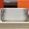 Hermès Kelly 25 Himalaya Albino Crocodile Leather Palladium Hardware Bag product view 8