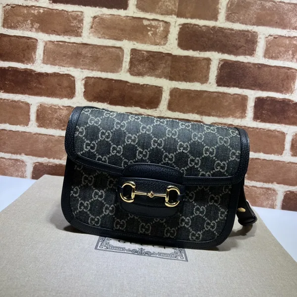 Gucci Small Horsebit Shoulder Bag (All Color in Stock) product view 2