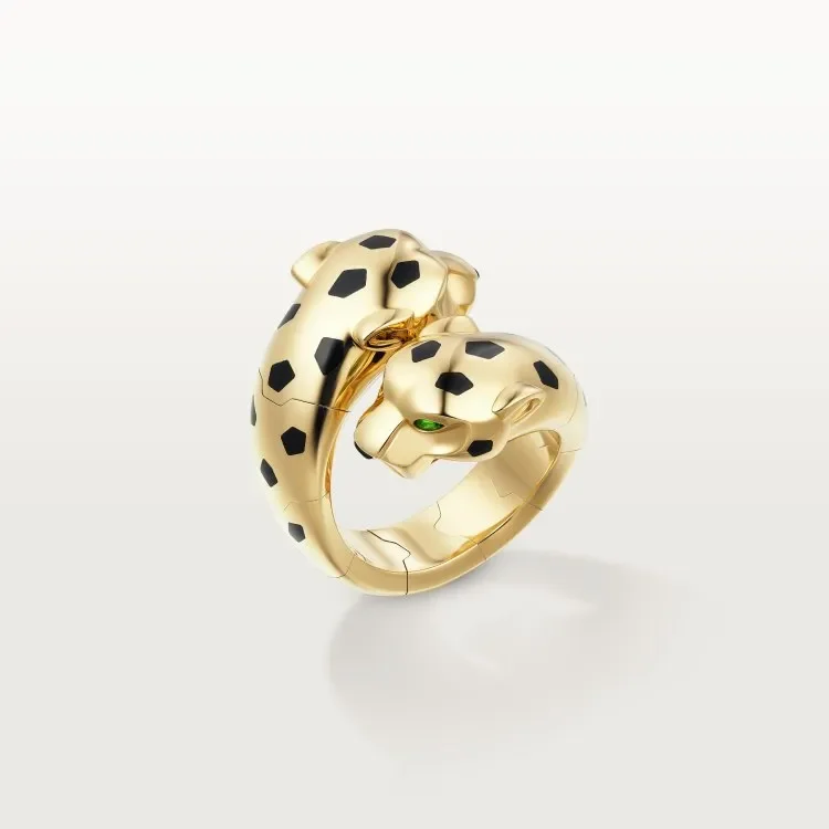 Cartier Panthere Gold-Tone Double Panther Head Ring product view 1