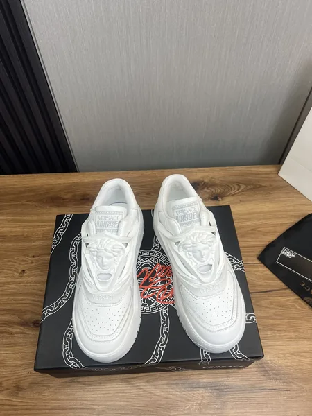 Versace Leather Sneakers White product view 2