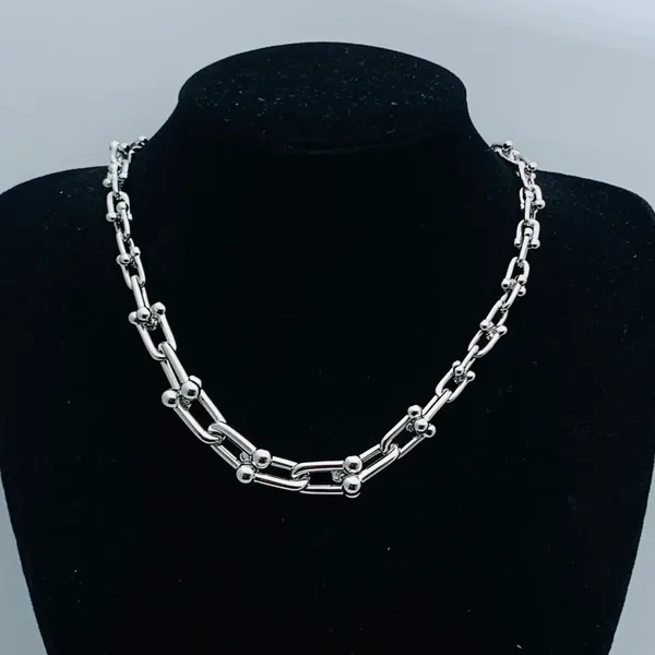 Tiffany  Co. HardWear Smooth Link Necklace Silver-Tone product photo