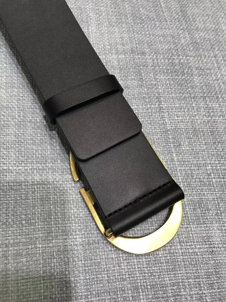 Dior 30 Montaigne 35MM Belt In Black Smooth Calfskin product view 8