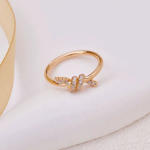 Tiffany  Co. Knot Ring Gold-Tone product photo
