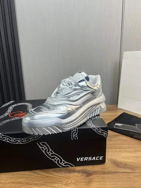 Versace Silver Sneakers product photo