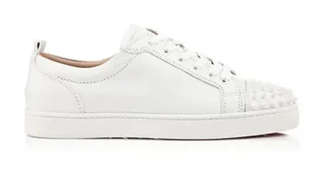 Christian Louboutin Louis Junior Spikes Sneakers White product photo